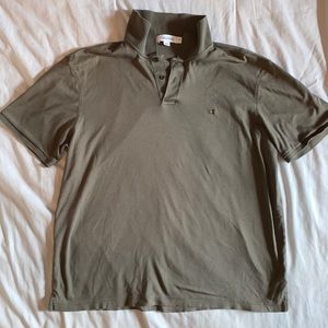 Calvin Klein Olive Green Polo Shirt
